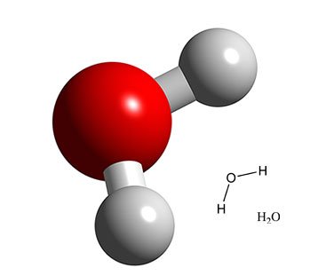water chemical formula