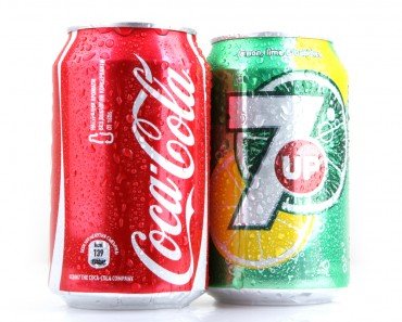 Coca Cola and 7 Up