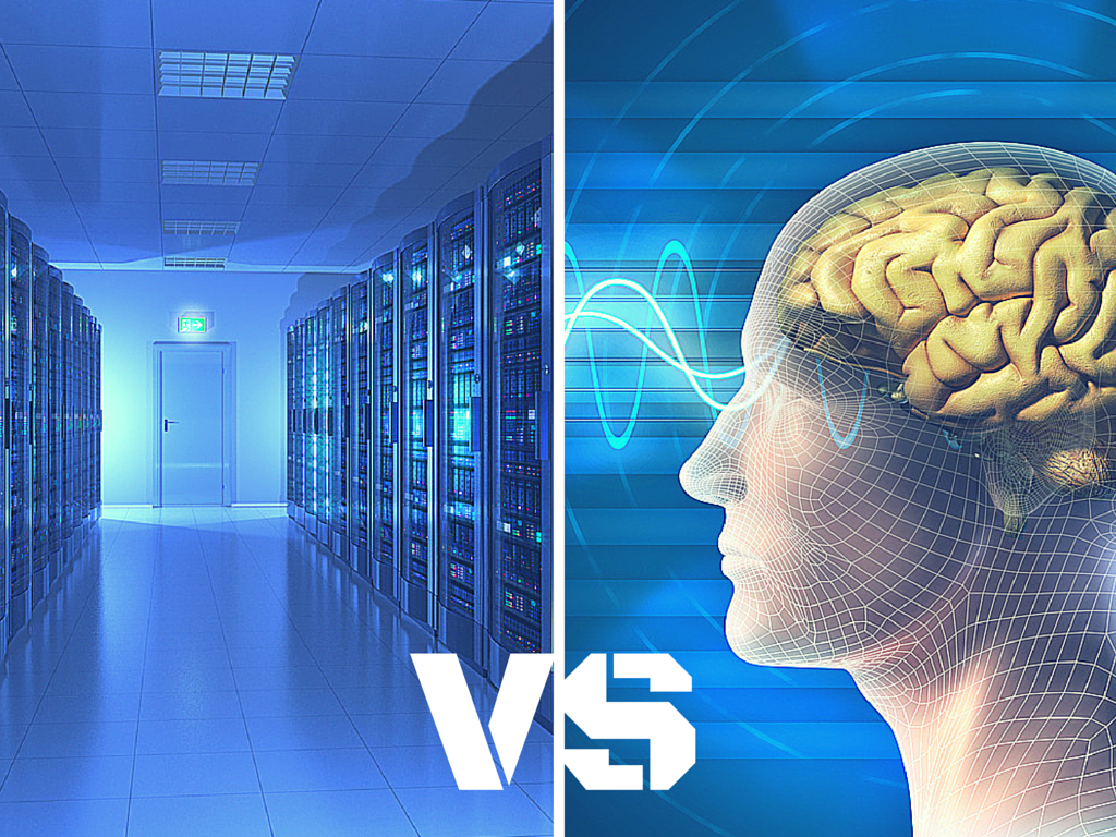Brain VS Super Computer