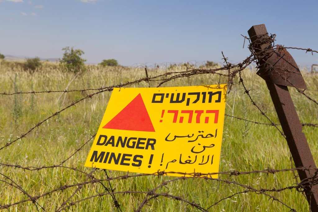 Minefield Warning (Photo Credit: orcea david / Fotolia)