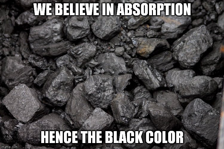 coal black meme