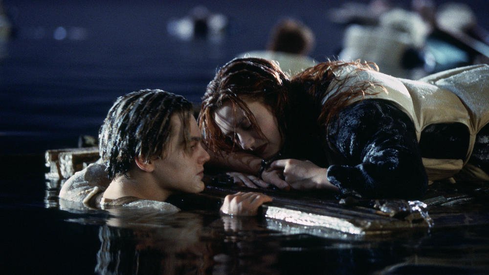 titanic jack and rose plank scene