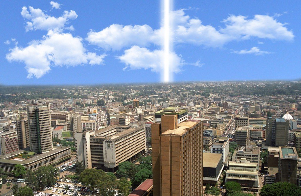 Kenya city buildings