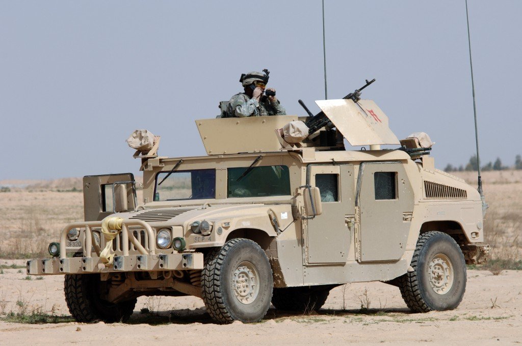 An armored fighting vehicle of the US Army (Image Source: Wikimedia Commons)