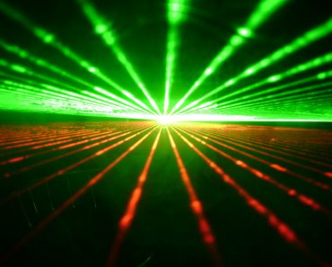 Green & Red laser beam