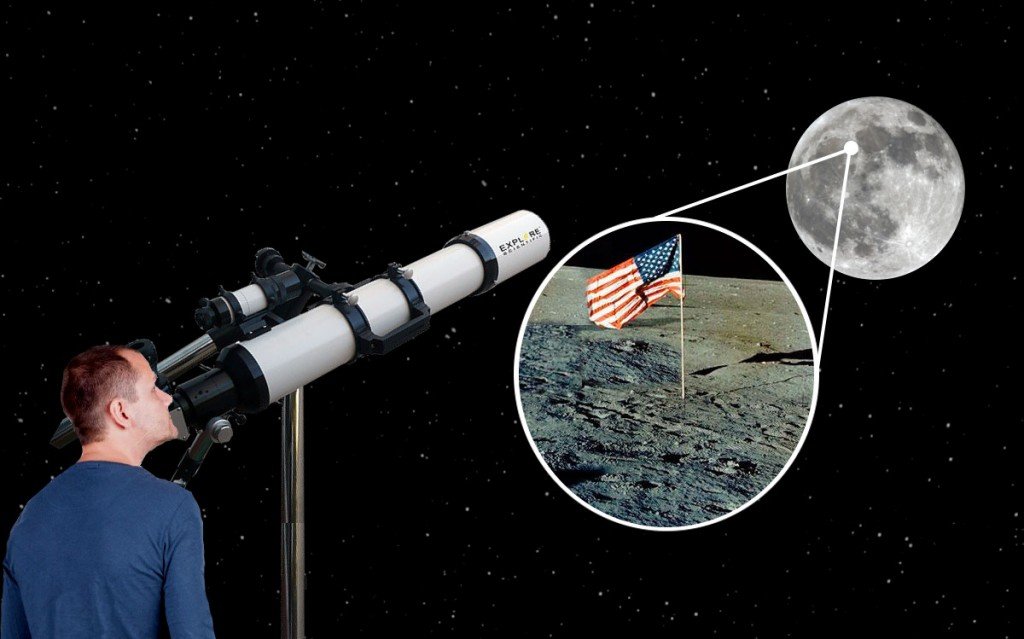 Telescopes To See Moon Landings