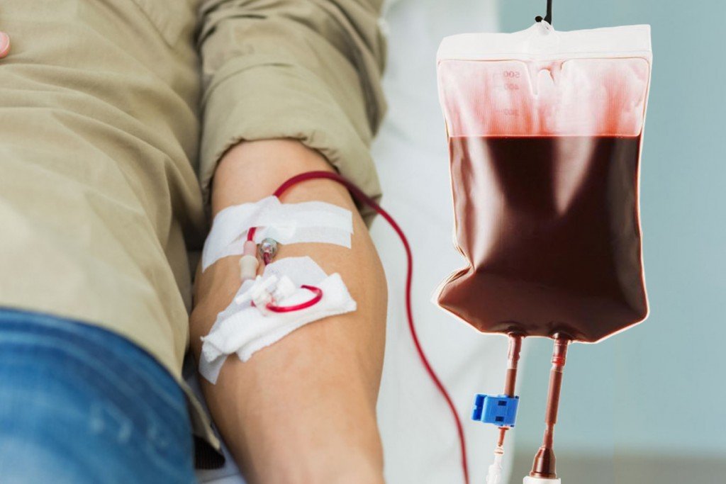 Blood donating helps lose weight