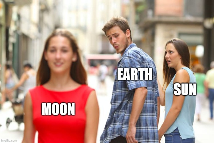 EARTH SUN MOON meme