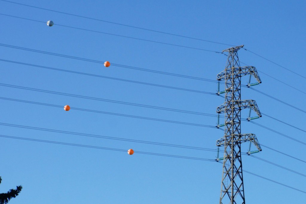 Powerline aerial marker balls