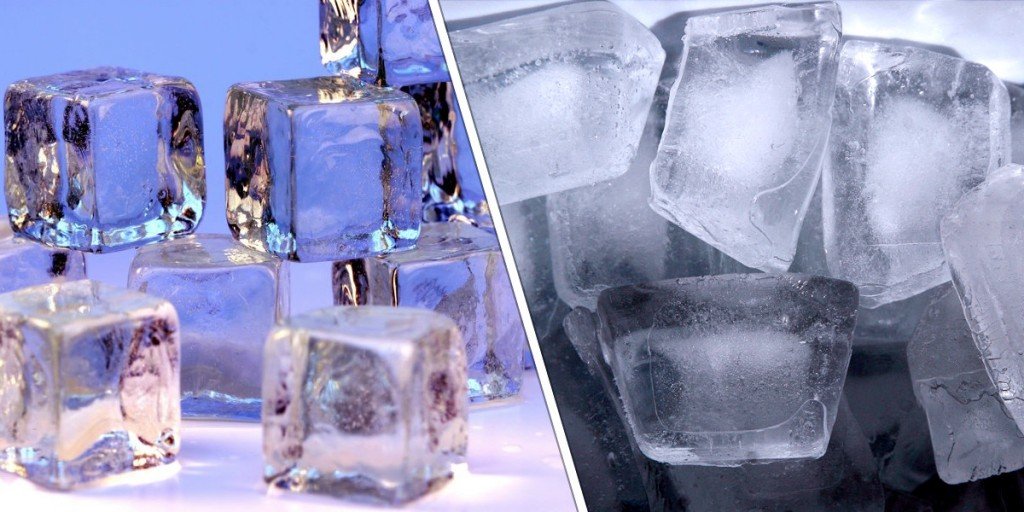 Cloudy & Clear Ice Cubes