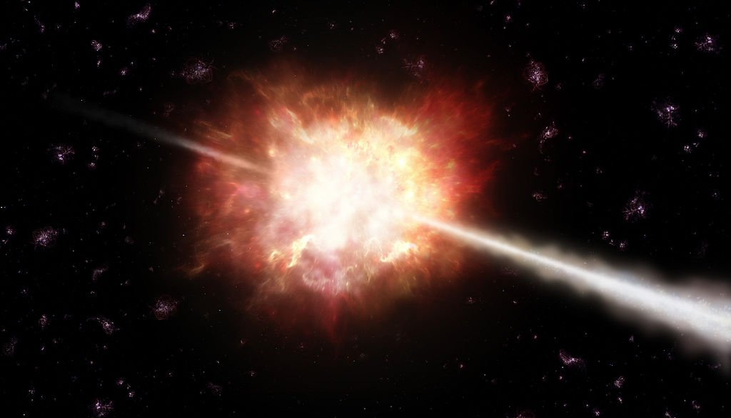 Most distant Gamma ray burst