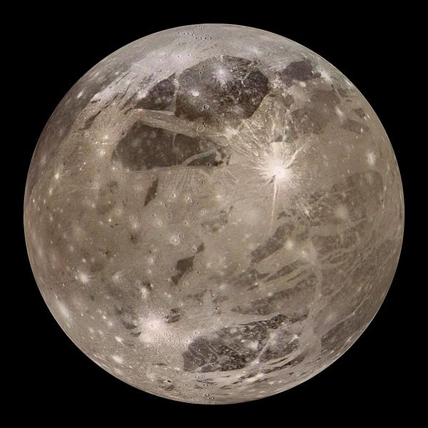 Moon Ganymede by NOAA