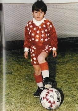 Young Lionel messi