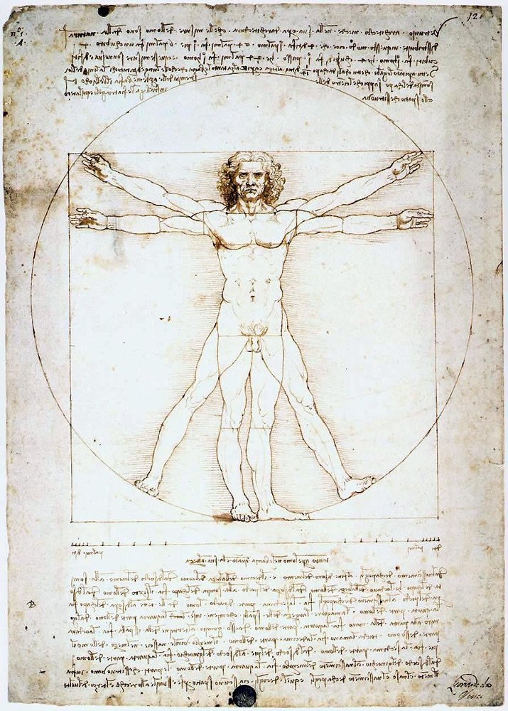 Leonardo da Vinci- Vitruvian Man