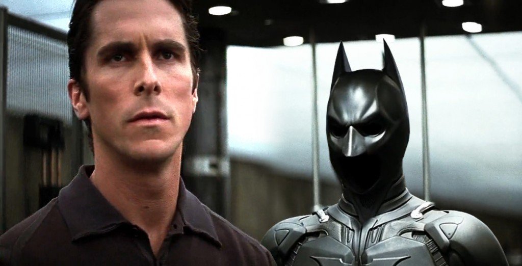 The dark knight bruce wayne and batman suit Christian Bale