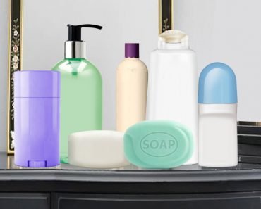 Types Of Soaps, Shampoo and deodorant