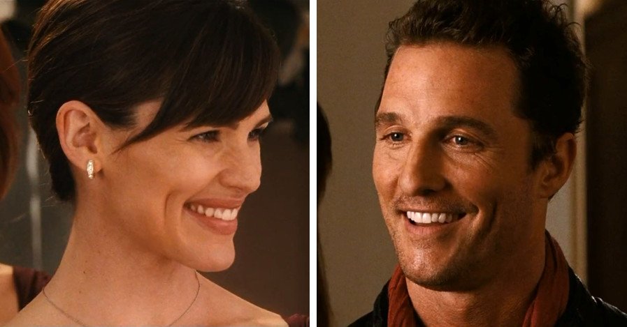 Jennifer Garner & Matthew McConaughey in movie Ghosts of Girlfriends Past