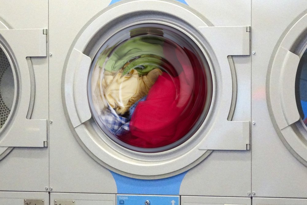 Cloth washing in washine machine
