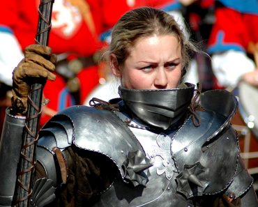 woman warrior armor tournament