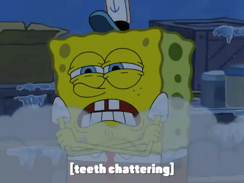 teeth chattering