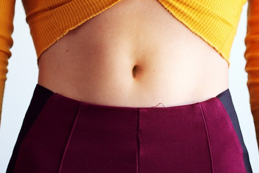 belly button, navel