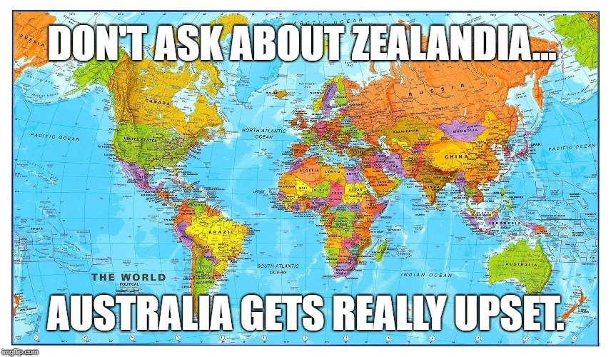 Australia gets REALLY upset meme