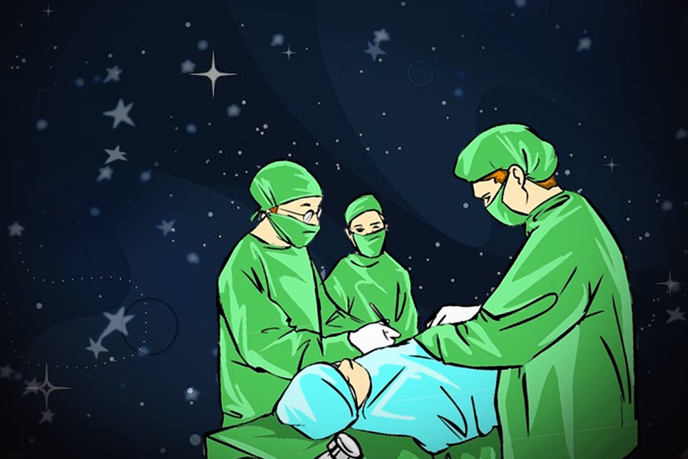 surgery in space