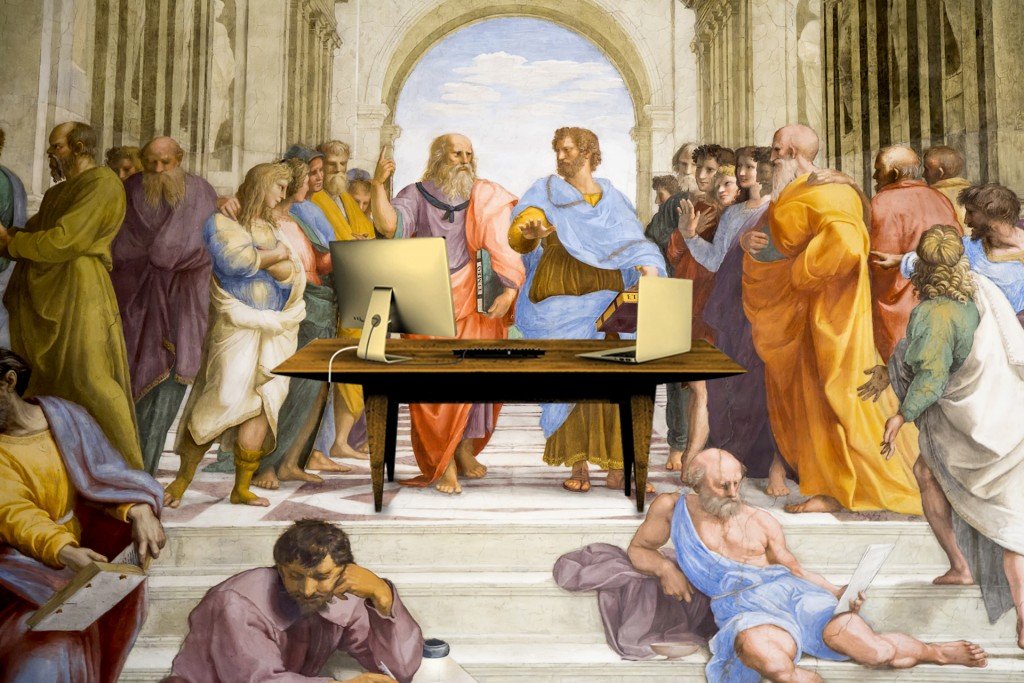 Aristotle Academy Vatican Plato