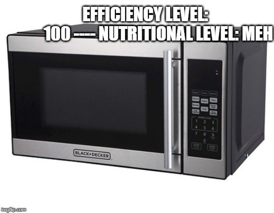 Nutritional Level Meh meme
