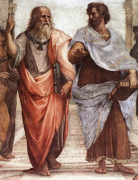Sanzio Plato Aristotle