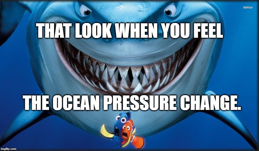 the ocean pressure change meme