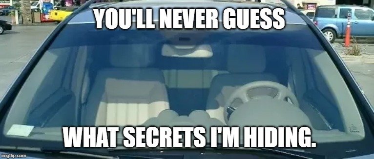 what secrets I'm hiding meme