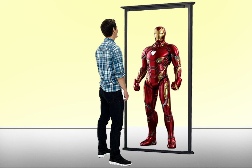 mirror effect iron man