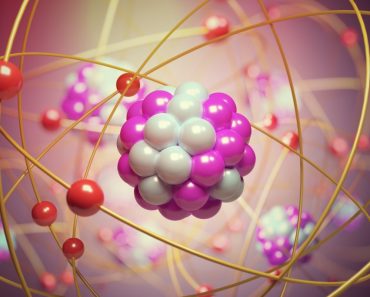 Elementary particles in atom. Physics concept. 3D rendered illustration. - Illustration(vchal)s