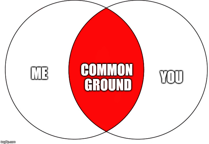 common ground venna diagram meme