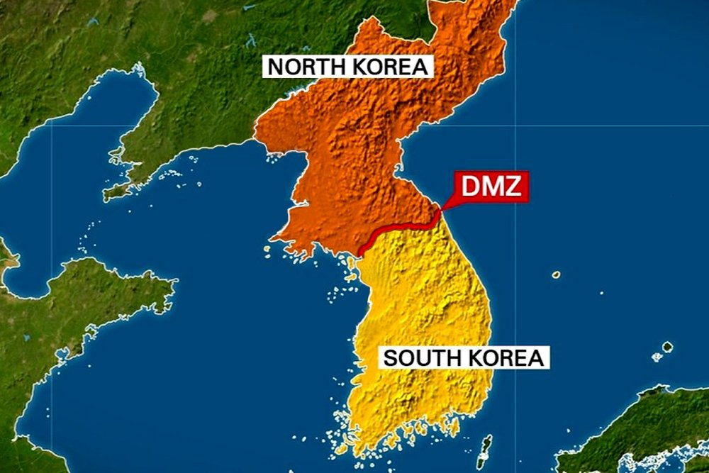 north and south korea divide