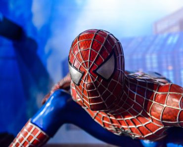 Spiderman in the Madame Tussauds museum in Amsterda( Anton_Ivanov)s