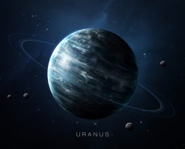 Uranus - High resolution 3D images presents planets of the solar system. This image elements furnished by NASA. - Image( Vadim Sadovski)s