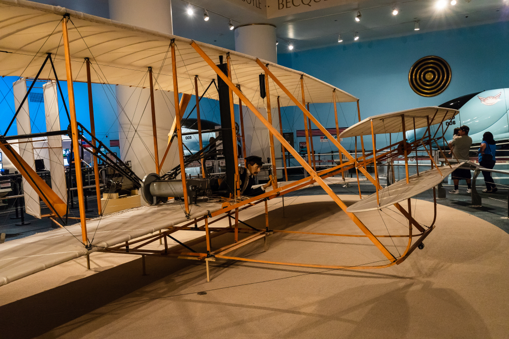 The Museum of Science and Industry features a replica version of the Wright Flyer( Joe Hendrickson)s