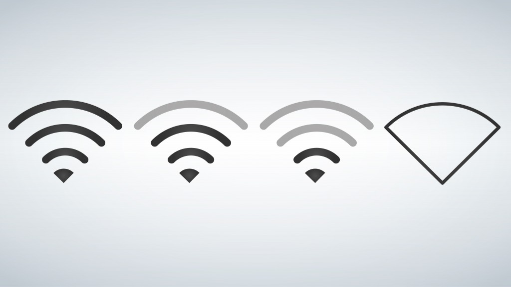 Wi-Fi icons levels. Signal strength indicator template, vector - Vector(Rido)s