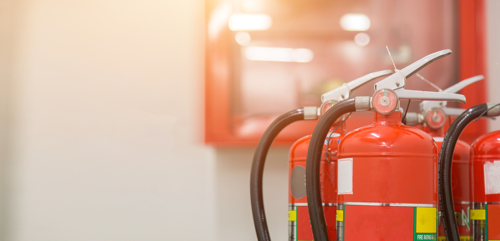 fire extinguishers available in fire emergencies. - Image(A_stockphoto)S