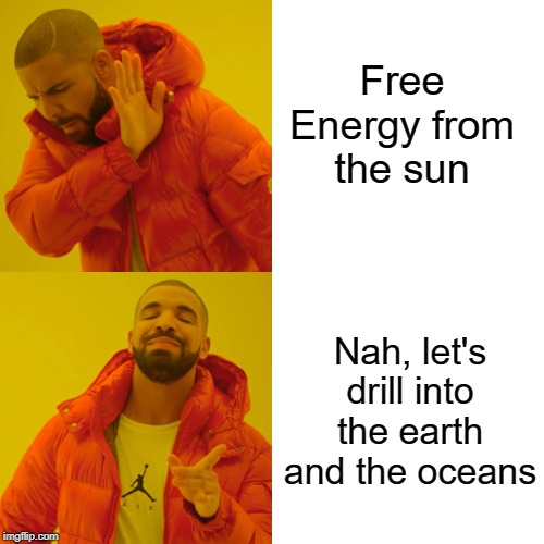 Free Energy from the sun meme