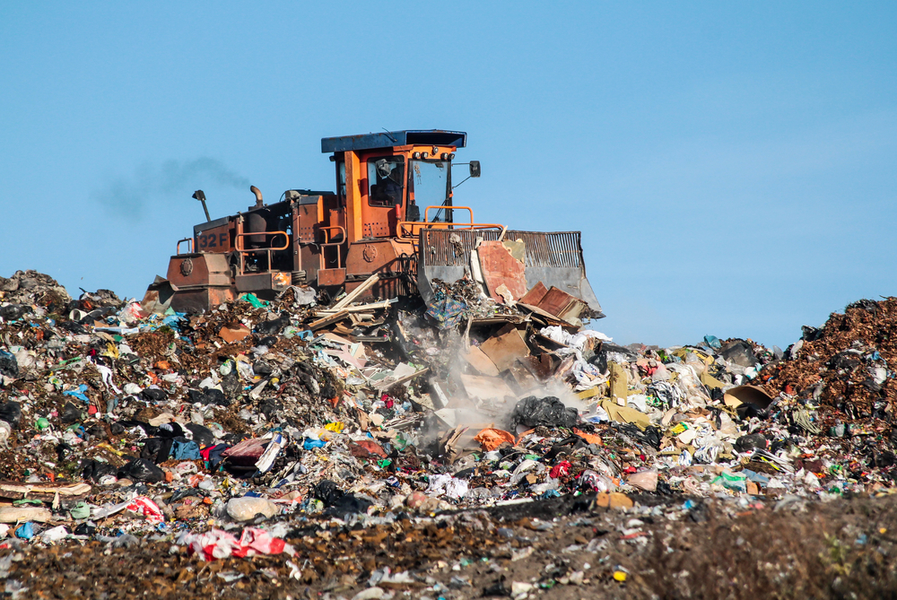 The dump and the bulldozer - Image( Rokas Tenys)s