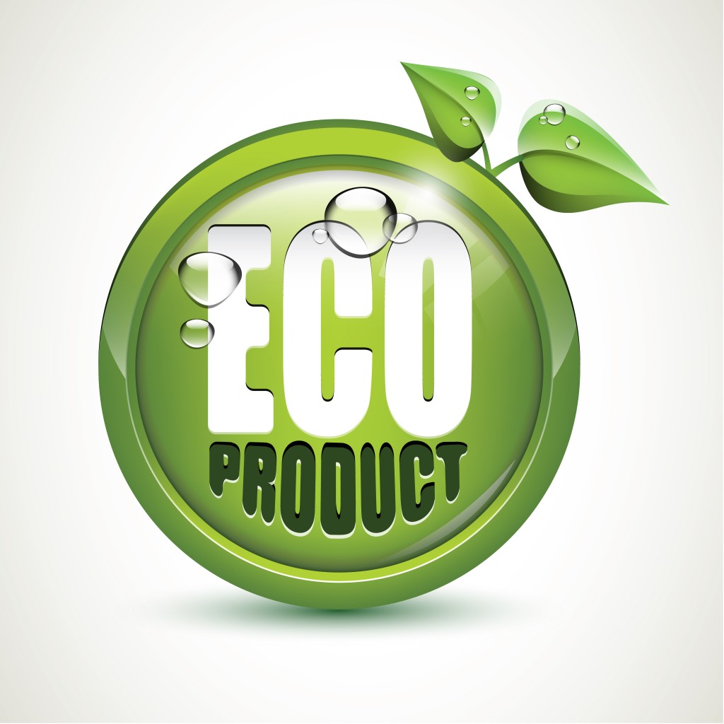 Eco product - glossy icon(Dominik Hladik)s