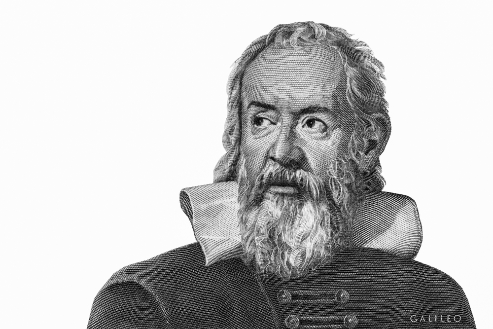 Galileo Galilei from Italy money. Genius inventor, philosopher, astronomer, mathematician( Prachaya Roekdeethaweesab)s