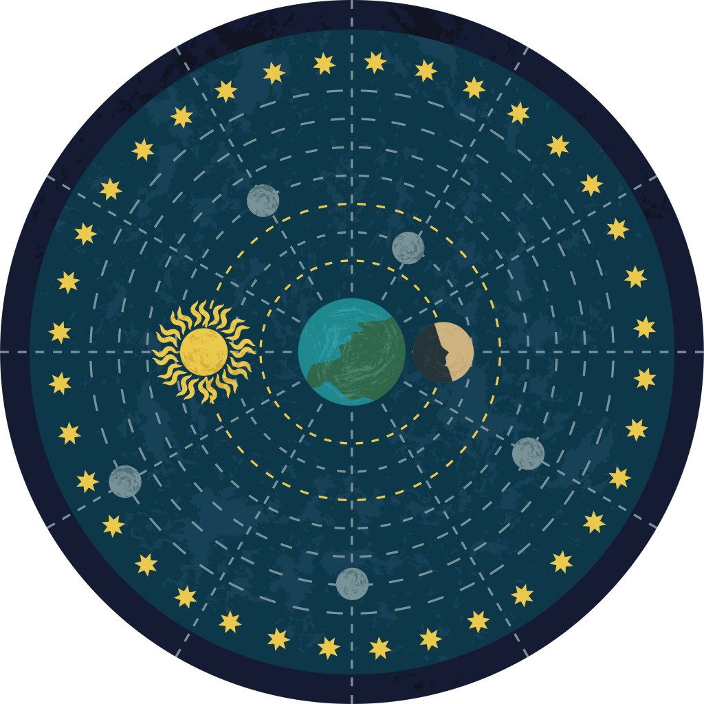Geocentric model of the universe(ValentinaKru)S