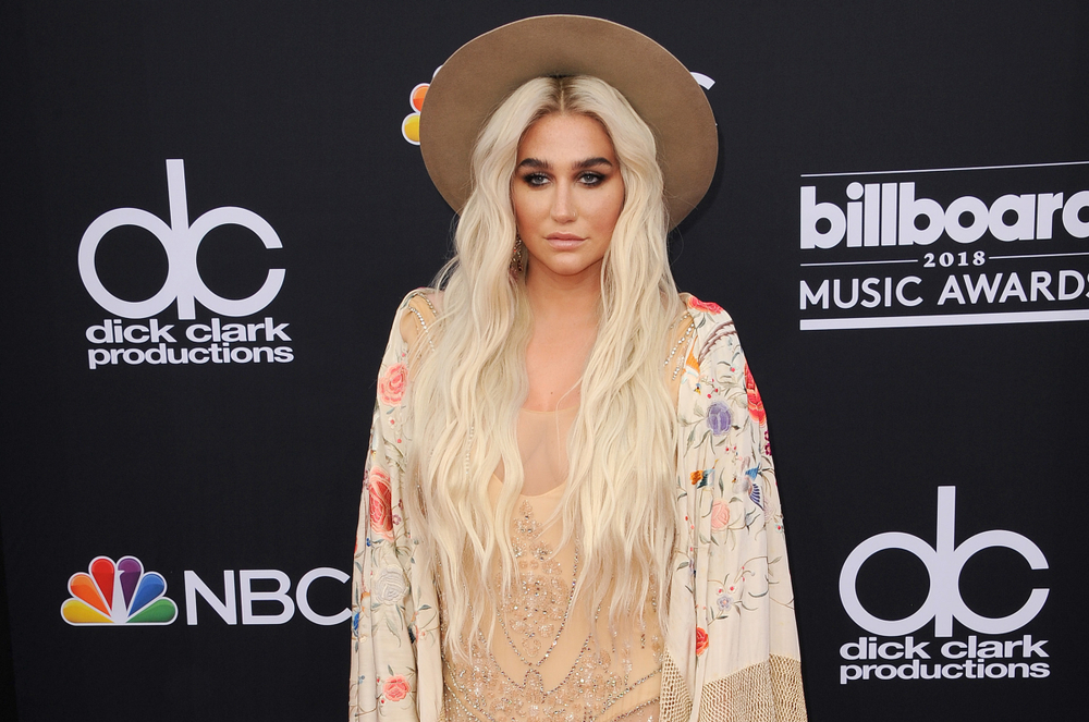 Kesha at the 2018 Billboard Music Awards held at the MGM Grand Garden Arena in Las Vegas(Tinseltown)s
