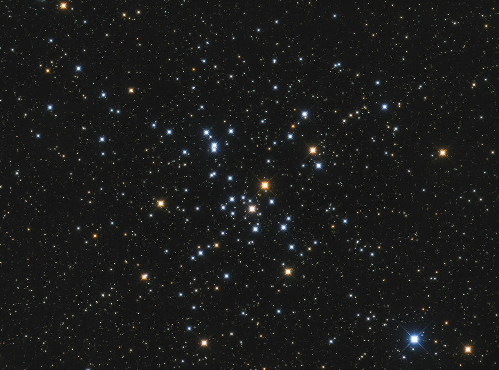 beautiful large open cluster in the constellation Canis Major located in the Southern sky( Tragoolchitr Jittasaiyapan)s