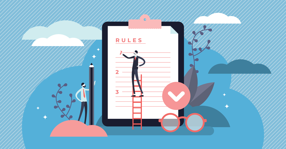 Rules vector illustration(VectorMine)s