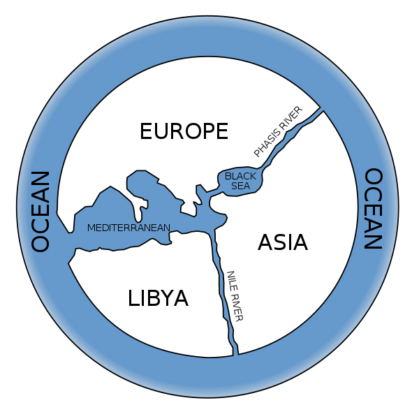 Anaximander world map